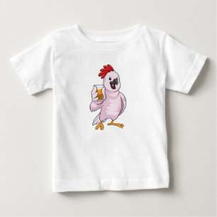 T-shirt Pour Bébé Perroquet au jus