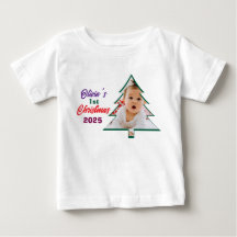 Personlized Photo Olivia's 1st Christmas Tree 