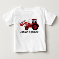 Personnalisé "Junior Farmer" et Red Tractor