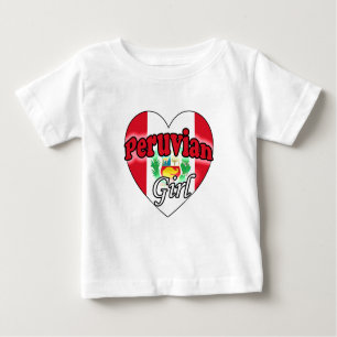 T-shirt Pour Bébé Péruvienne
