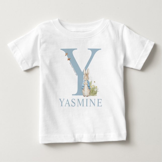 T-shirt Pour Bébé Peter Rabbit | Y est pour (Devant)