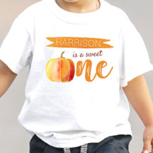 Petit Citrouille Automne 1er Anniversaire