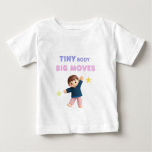 T-shirt Pour Bébé Petit corps Grands mouvements