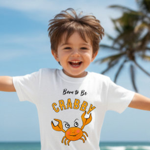 T-shirt Pour Bébé Petit crabe