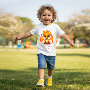 T-shirt Pour Bébé Petit dragon