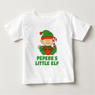T-shirt Pour Bébé Petit Elfe de Pepere