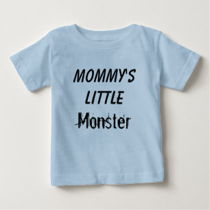 T-shirt Pour Bébé Petit enfant du monstre de la maman/T-shirt