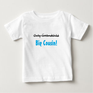 T-shirt Pour Bébé Petit-enfant -> GRAND COUSIN !