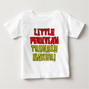 T-shirt Pour Bébé Petit facteur de difficulté péruvien