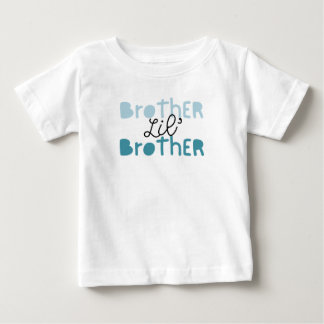 T-shirt Pour Bébé Petit frère Tee. Compagnon de Grand frère Tee