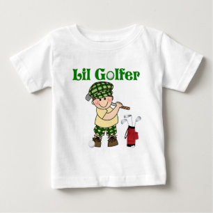 T-shirt Pour Bébé Petit Golfeur