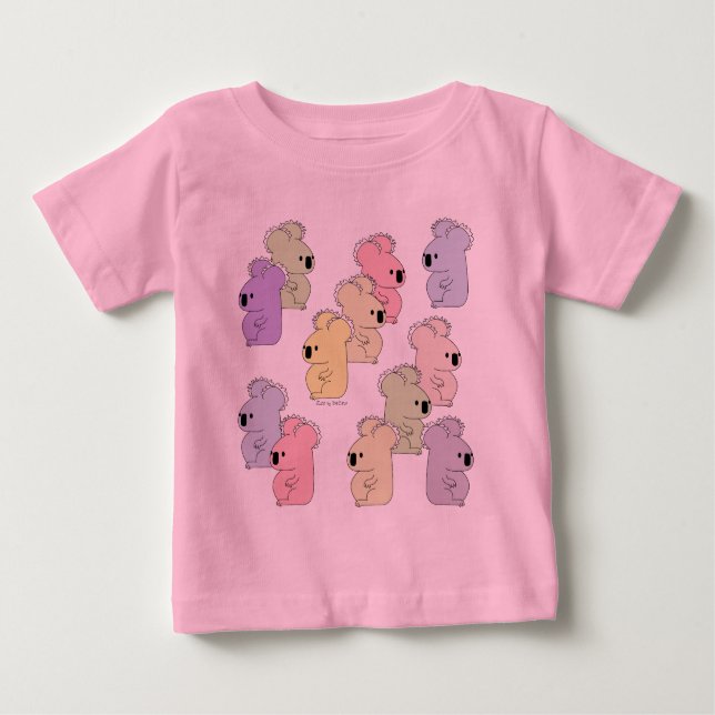 T-shirt Pour Bébé petit koala multi l/s tee (Devant)
