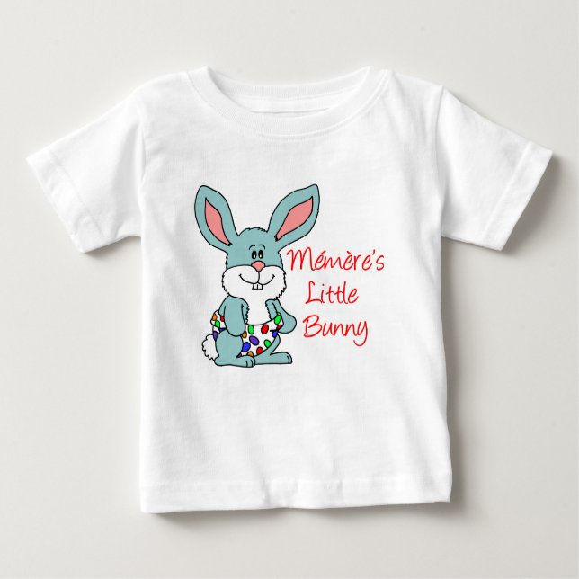 T-shirt Pour Bébé Petit lapin de Memere (Devant)