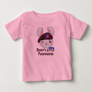 T-shirt Pour Bébé “Petit lapin parachutiste de la 82e Airborne”