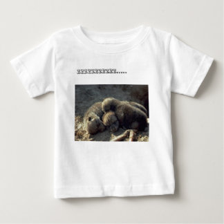 T-shirt Pour Bébé Petit loup triplé sur place