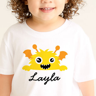 T-shirt Pour Bébé Petit Monstre mignon avec ailes Baby Kid Chemise