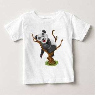 T-shirt Pour Bébé Petit panda