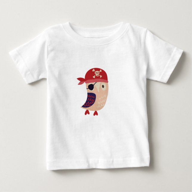 T-shirt Pour Bébé Petit pirate (Devant)
