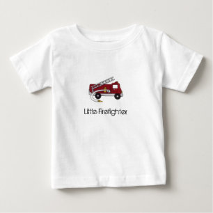 T-shirt Pour Bébé Petit pompier