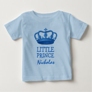 T-shirt Pour Bébé Petit Prince avec couronne V25