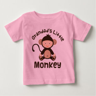 T-shirt Pour Bébé Petit singe de papys