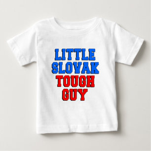T-shirt Pour Bébé Petit type dur slovaque