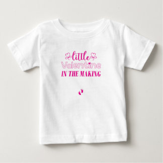 T-shirt Pour Bébé Petit Valentin En Cours, Grossesse Joli Cadeau