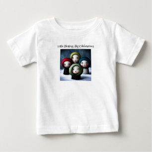 T-shirt Pour Bébé Petite bénédiction, grandes célébrations