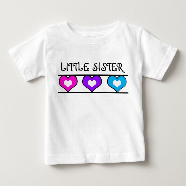 T-SHIRT POUR BÉBÉ PETITE COLLECTION DE SOEUR (Devant)