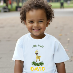 T-shirt Pour Bébé Petite girafe