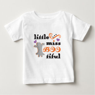 T-shirt Pour Bébé petite mademoiselle jolie halloween