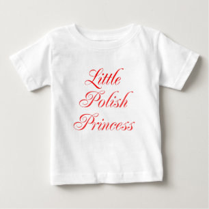 T-shirt Pour Bébé Petite princesse polonaise
