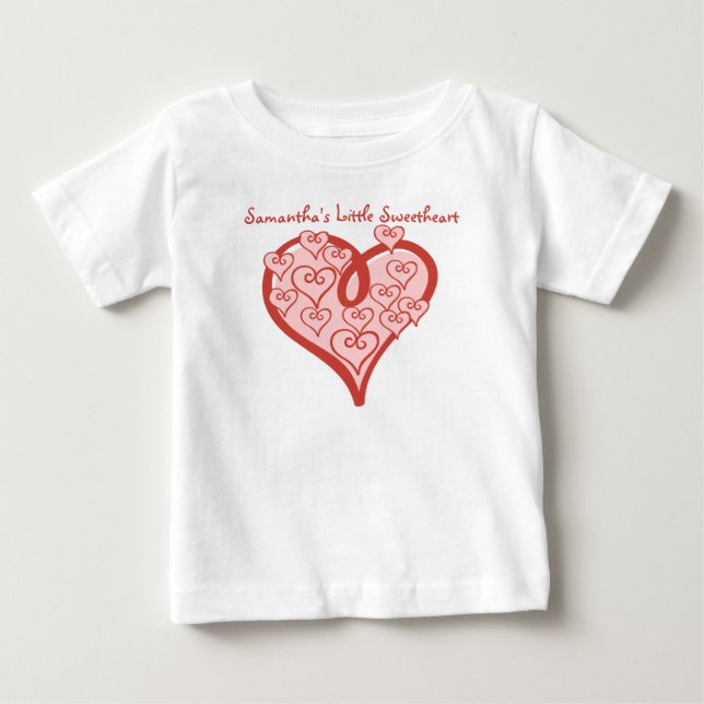 T-shirt Pour Bébé Petite robe de bébé sans manches customisée (Devant)