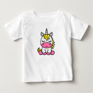T-shirt Pour Bébé Petites filles Unicorn Pony
