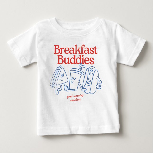 T-shirt Pour Bébé Petits copains (Devant)