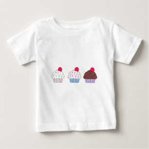 T-shirt Pour Bébé Petits gâteaux