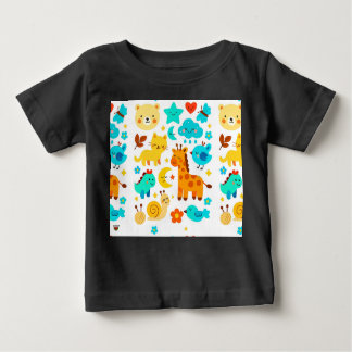 T-shirt Pour Bébé Petits Joys, Grands Sourires