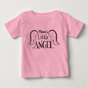 T-shirt Pour Bébé Peu d'ange de Mimi
