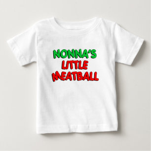 T-shirt Pour Bébé Peu de boulette de viande de Nonna