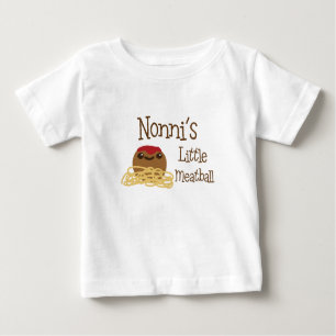 T-shirt Pour Bébé Peu de boulette de viande de Nonni