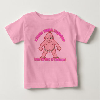 T-shirt Pour Bébé Peu de chemise de bébé de combattant de MIXED