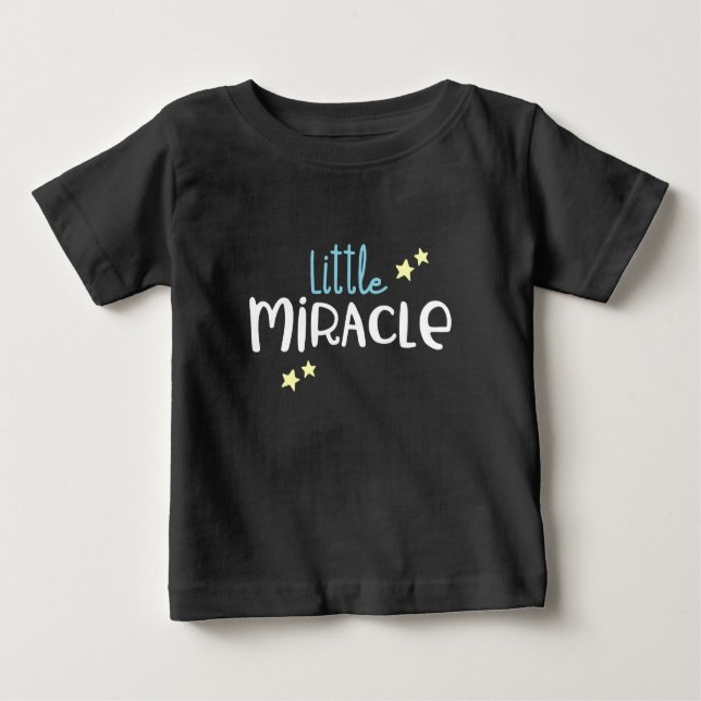 T-shirt Pour Bébé Peu de miracle (Devant)