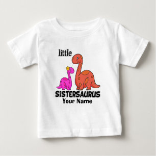 T-shirt Pour Bébé Peu de Sistersaurus 2