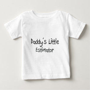 T-shirt Pour Bébé Peu d'estimateur du papa