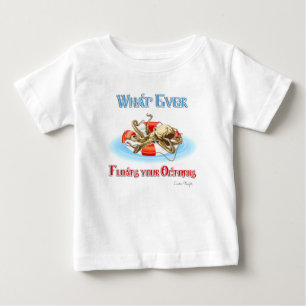 T-shirt Pour Bébé Peu importe ce qui flotte votre poulpe