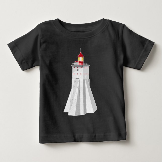 T-shirt Pour Bébé Phare de Kopu (Devant)