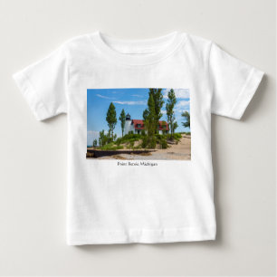 T-shirt Pour Bébé Phare de Point Betsie