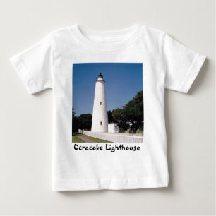 T-shirt Pour Bébé Phare d'Ocracoke