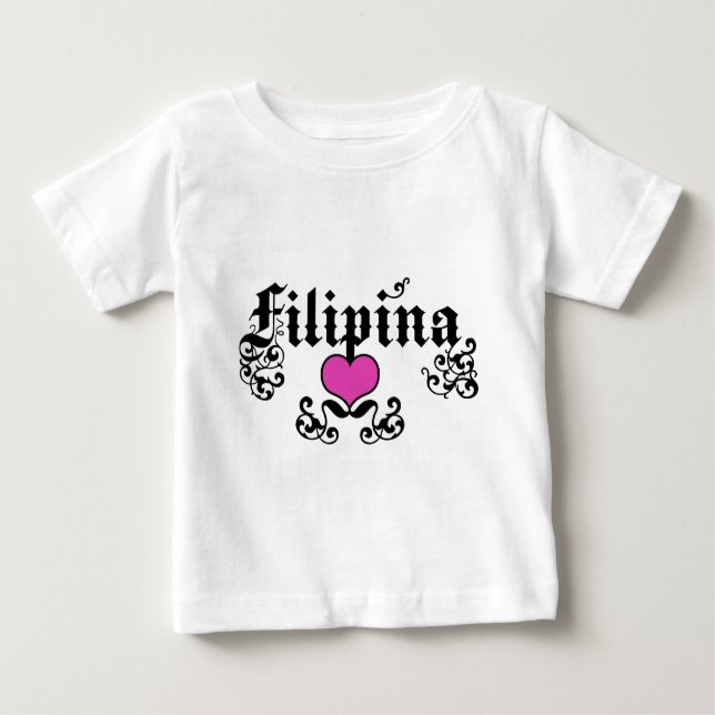 T-shirt Pour Bébé Philippines (Devant)