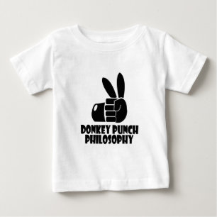T-shirt Pour Bébé Philosophie de poinçon d'âne